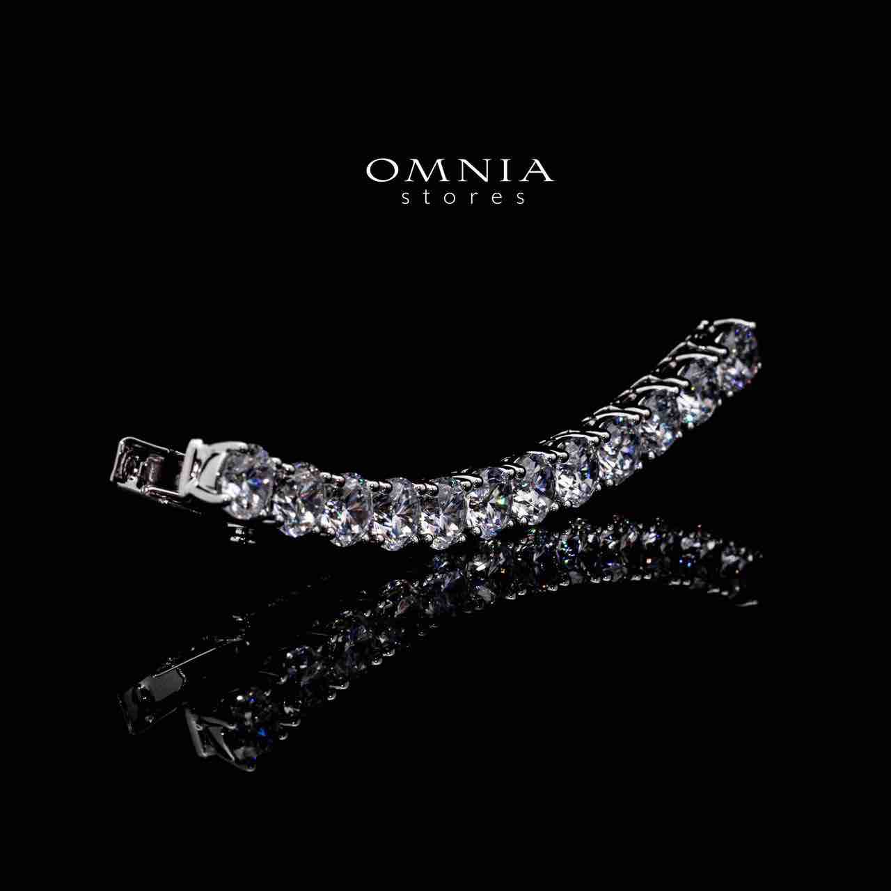 Omnia Saja White Hair Clip In 925 Silver High Quality Lab Crafted Stones - OMNIASTORES UAE