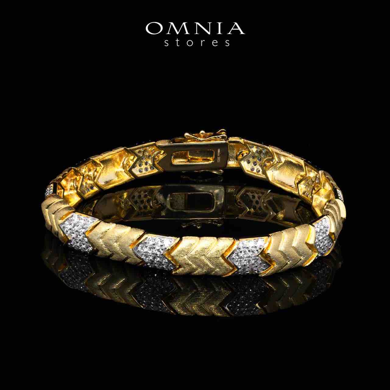Ella Gold Plated Luxury Bridal Full Set in 925 Silver High Quality Simulated Diamonds - OMNIASTORES KSA