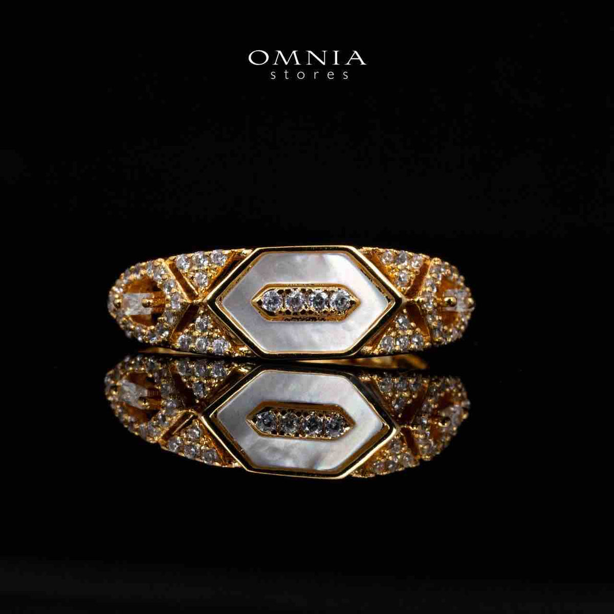 Raya Gold Luxury Bridal Full Set Accessories in High Quality Zircon Stone in Rhodium Plated - OMNIASTORES KSA