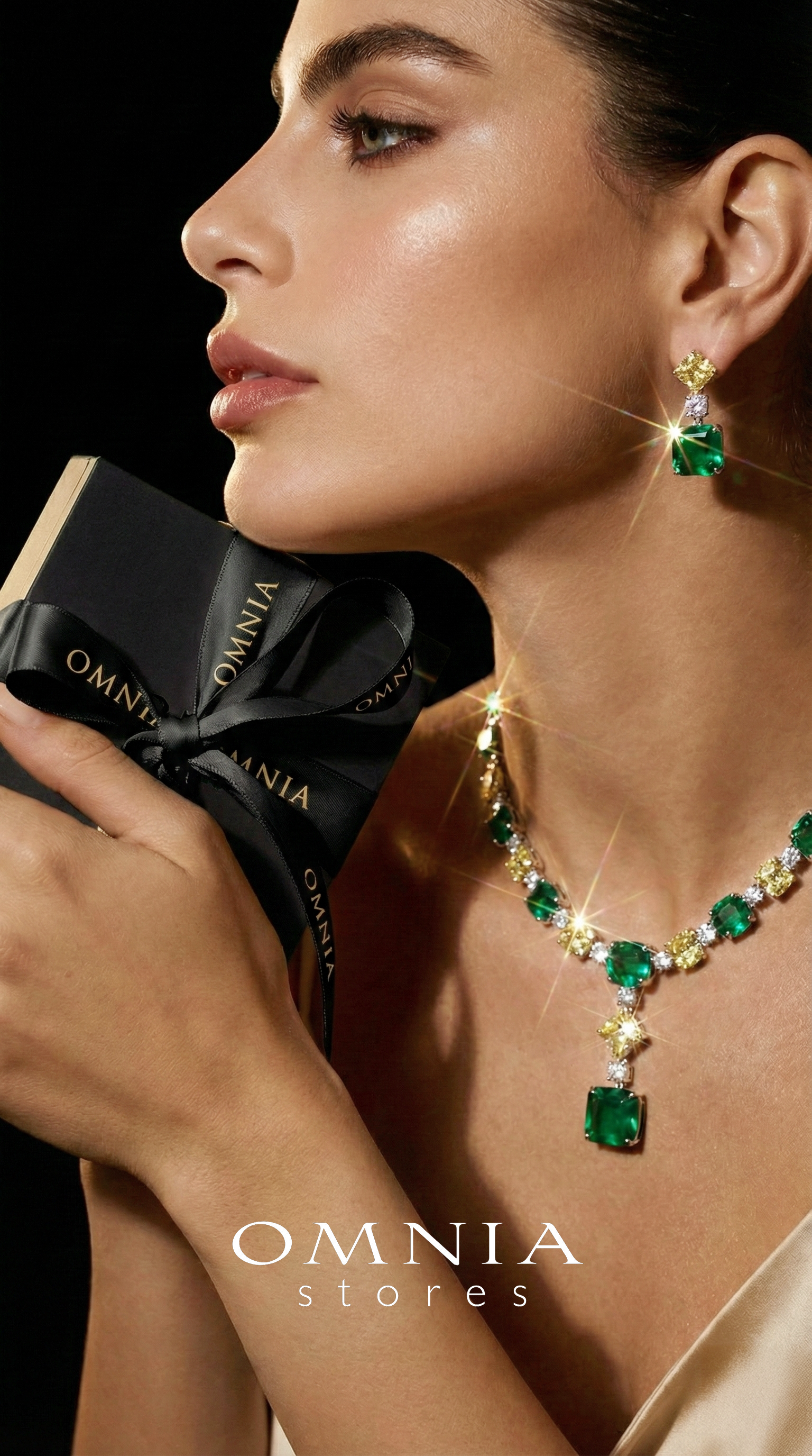 Omnia Salwa Necklace & Earrings