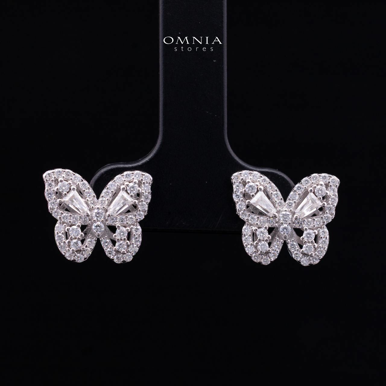 Shenique White Moissanite Necklace and Earrings Se in 925 Sterling Silver