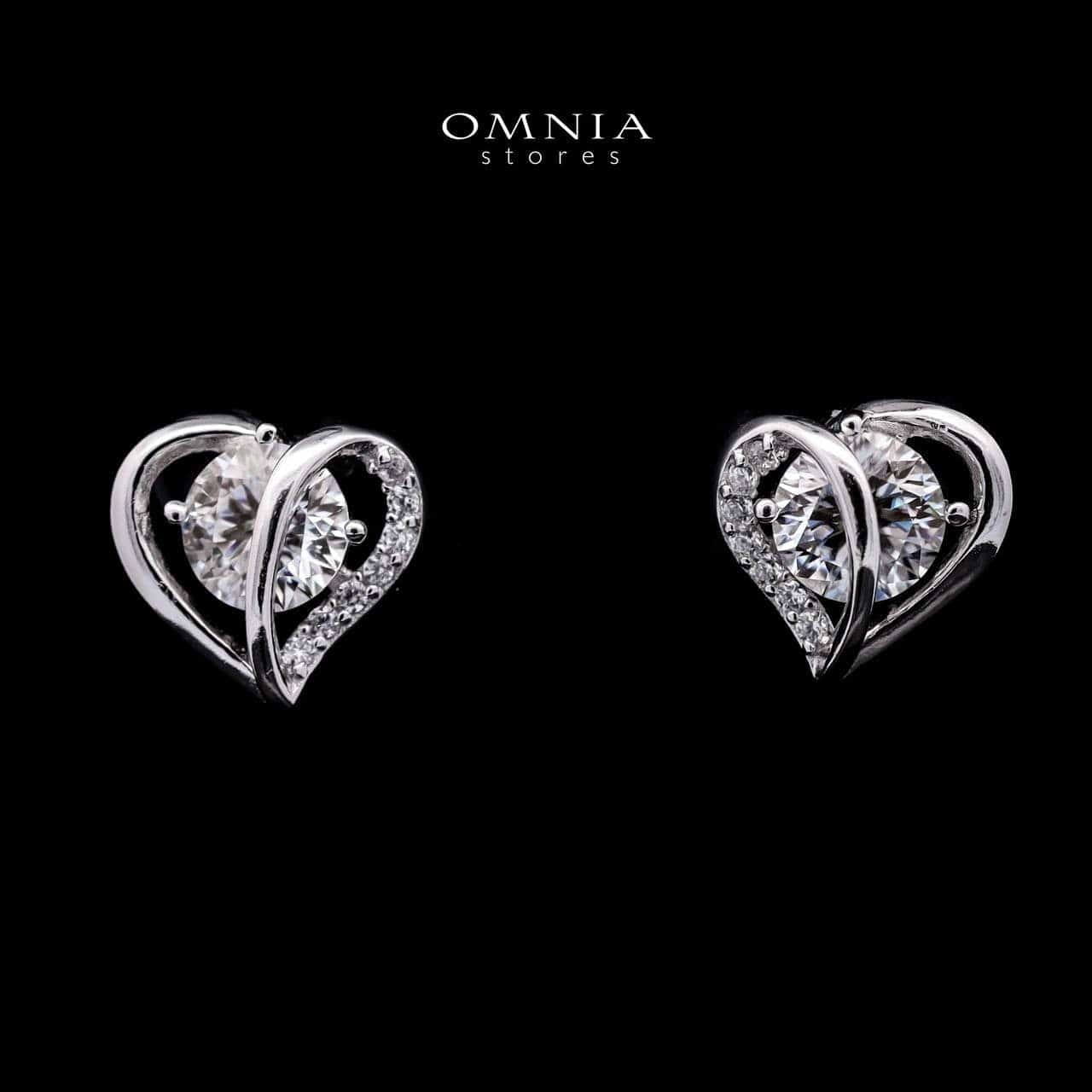 Omnia Layla White Set in 92.5 Silver with High-Quality Moissanite Stone - OMNIASTORES UAE