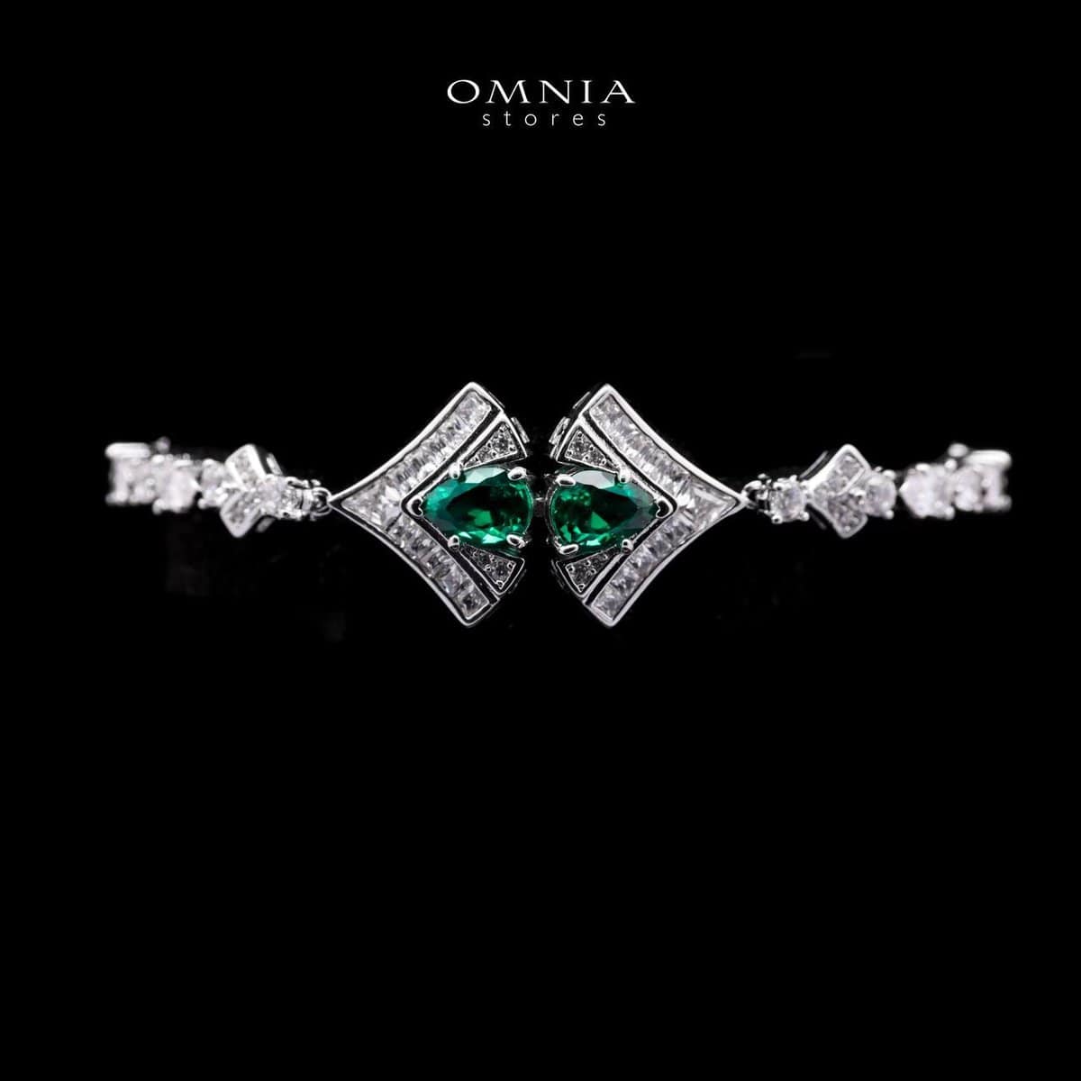 Omnia Elizabeth Emerald Grace Bridal Full Set - OMNIASTORES UAE
