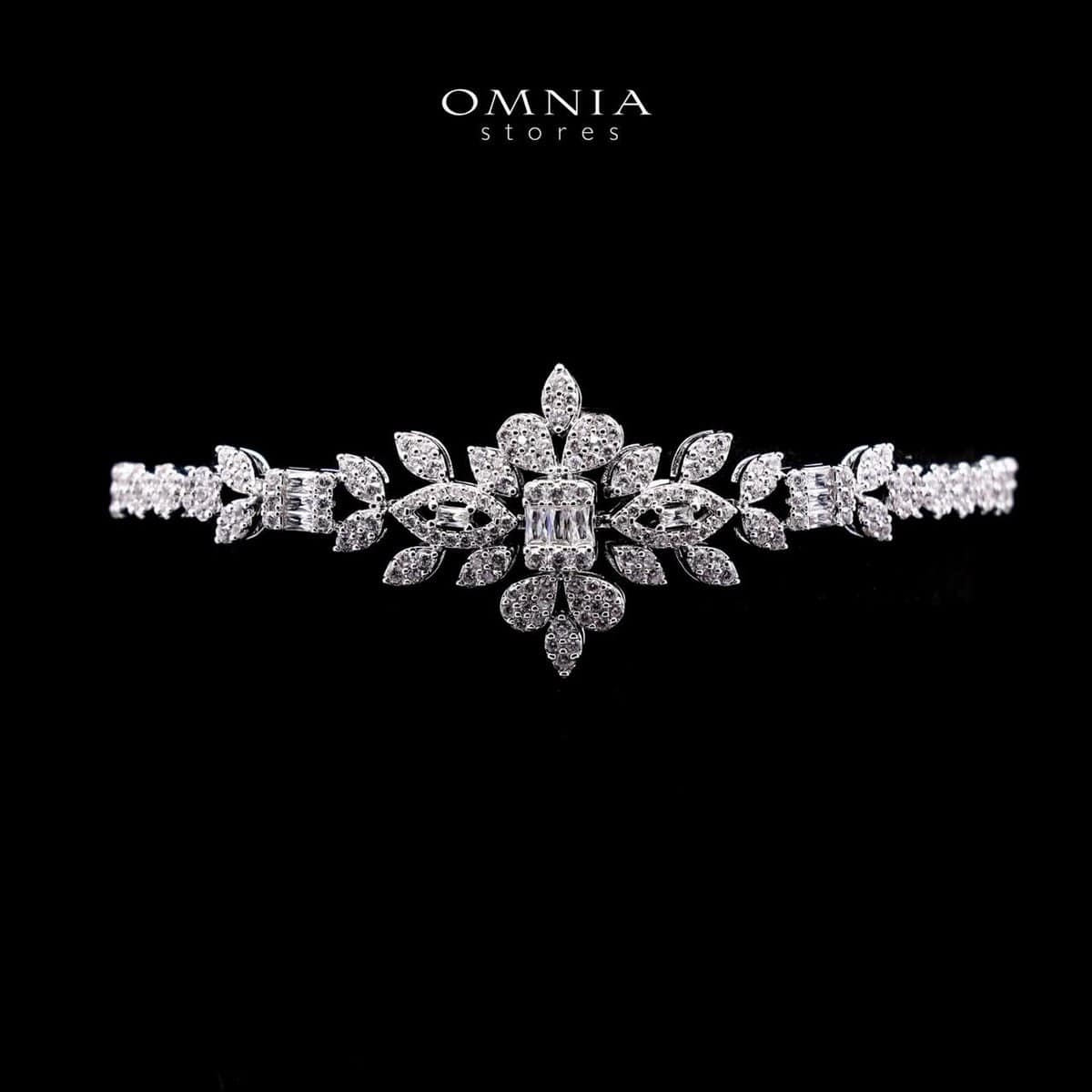 Omnia Saphira Zircon Wedding Jewelry Full Set - OMNIASTORES UAE