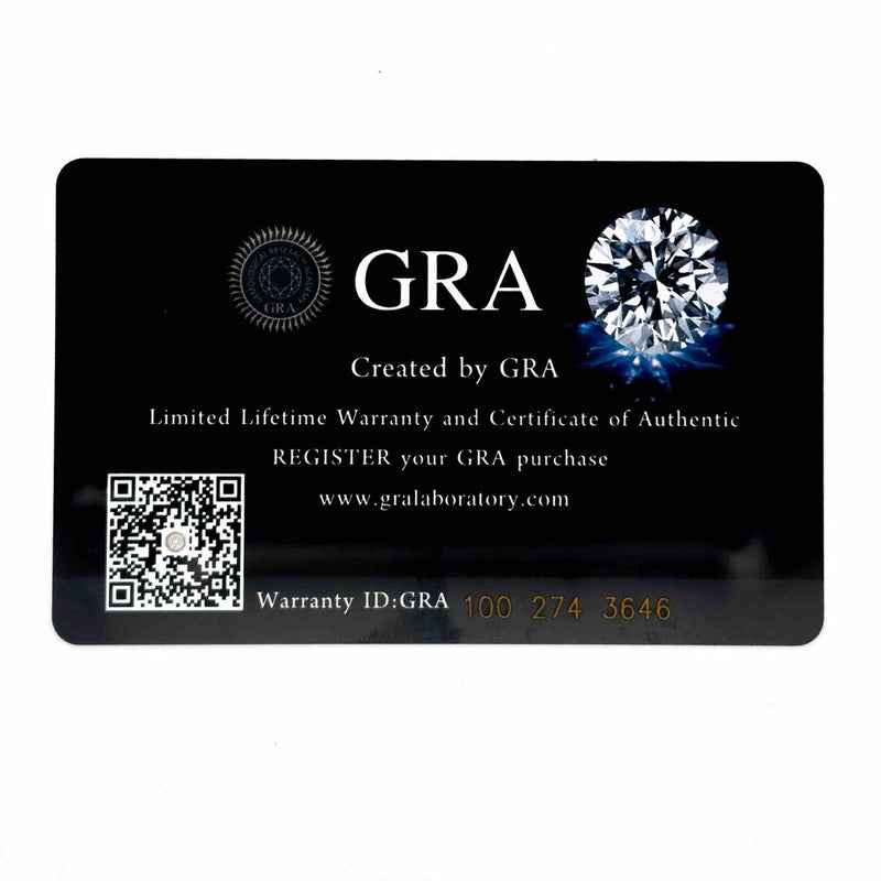 Omnia Naiya Silver Ring in 925 Silver With High Quality GRA Certified White Moissanite Stones