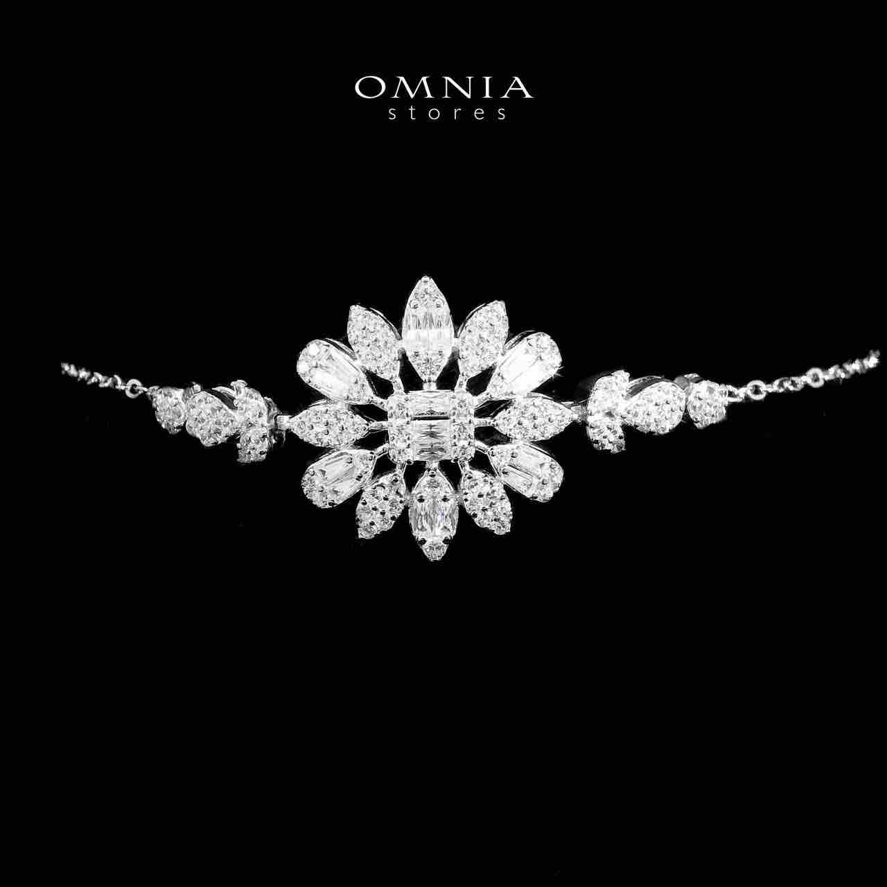 Omnia Jawali White Bridal Full Set in 925 Silver High Quality Simulated Diamonds - OMNIASTORES UAE