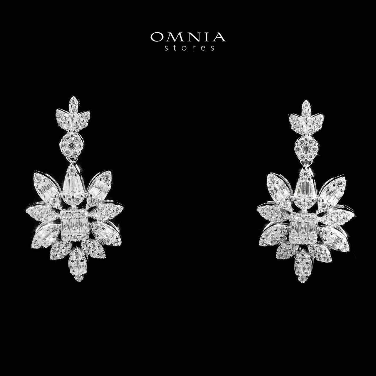 Omnia Jawali White Bridal Full Set in 925 Silver High Quality Simulated Diamonds - OMNIASTORES UAE