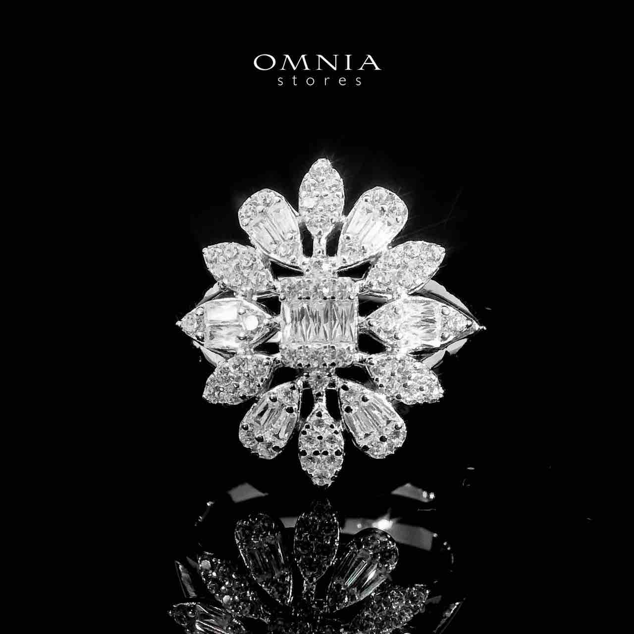Omnia Jawali White Bridal Full Set in 925 Silver High Quality Simulated Diamonds - OMNIASTORES UAE