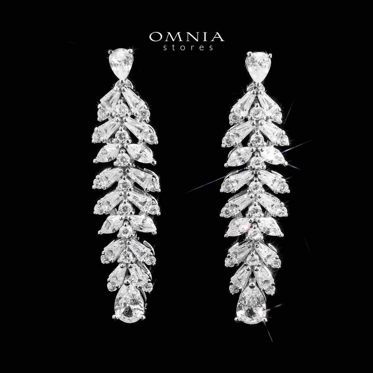 Omnia Omayra White Bridal Full Set in 925 Silver High Quality Simulated Diamonds - OMNIASTORES UAE