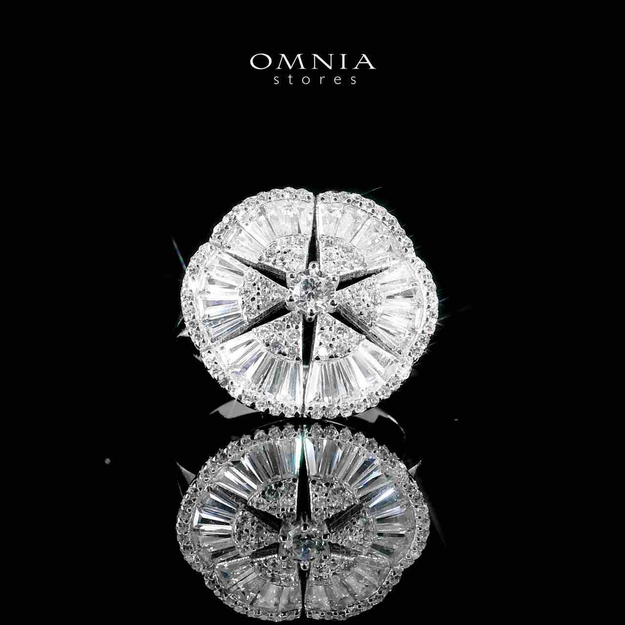 Omnia Sumaya White Bridal Full Set in 925 Silver High Quality Simulated Diamonds - OMNIASTORES UAE