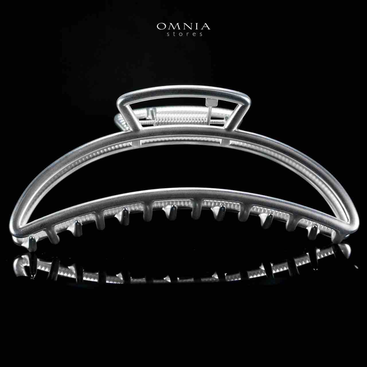 Omnia Talia Silver Hair Clip with High Quality Rhodium Plated - OMNIASTORES UAE