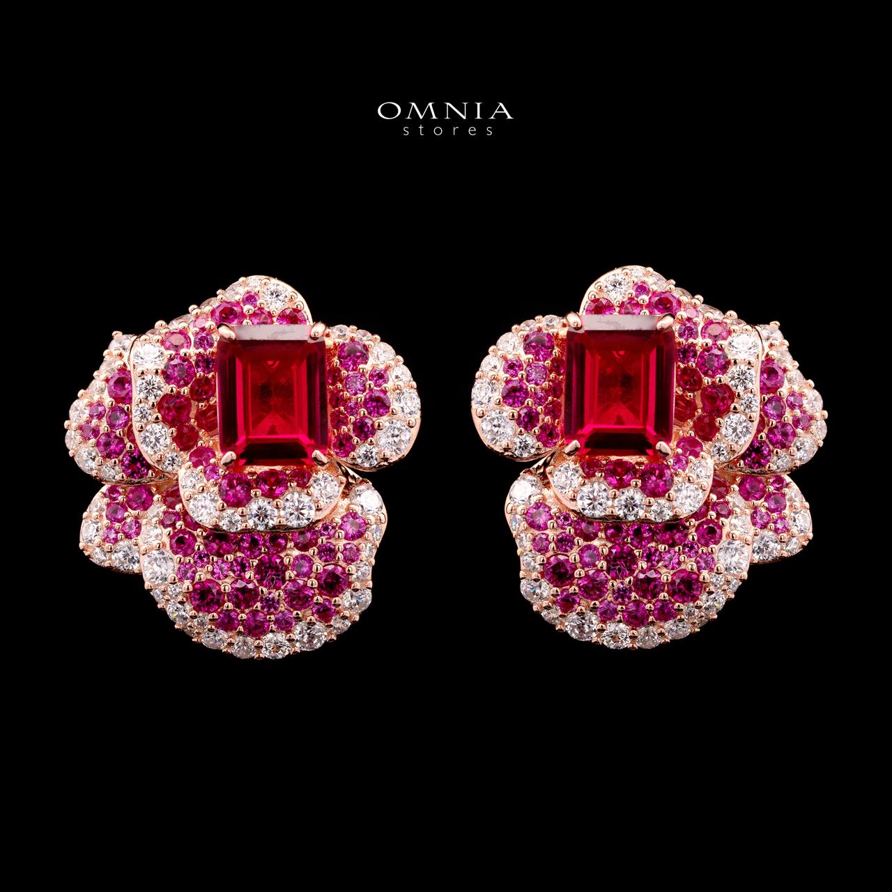 Omnia Masa Fresh Real Water Pearl Set in 925 Silver High Quality Simulated diamonds - OMNIASTORES KSA