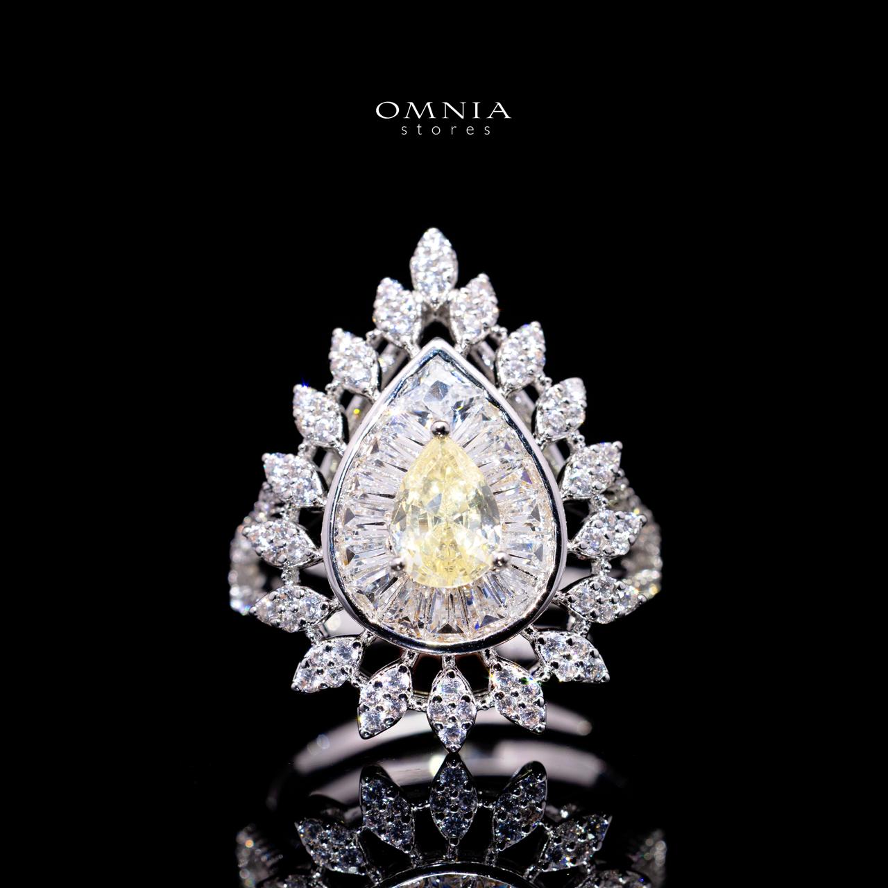 Keyla Yellow Luxury Bridal Long Chain Full Set with High-Quality Simulated Diamonds