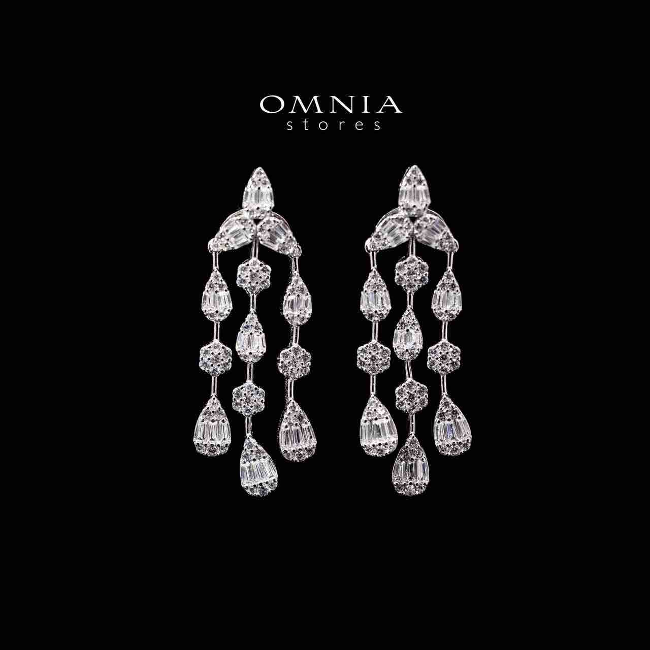 Omnia Rabeea White Bridal Full Set in 925 Silver High Quality Simulated Diamonds - OMNIASTORES UAE