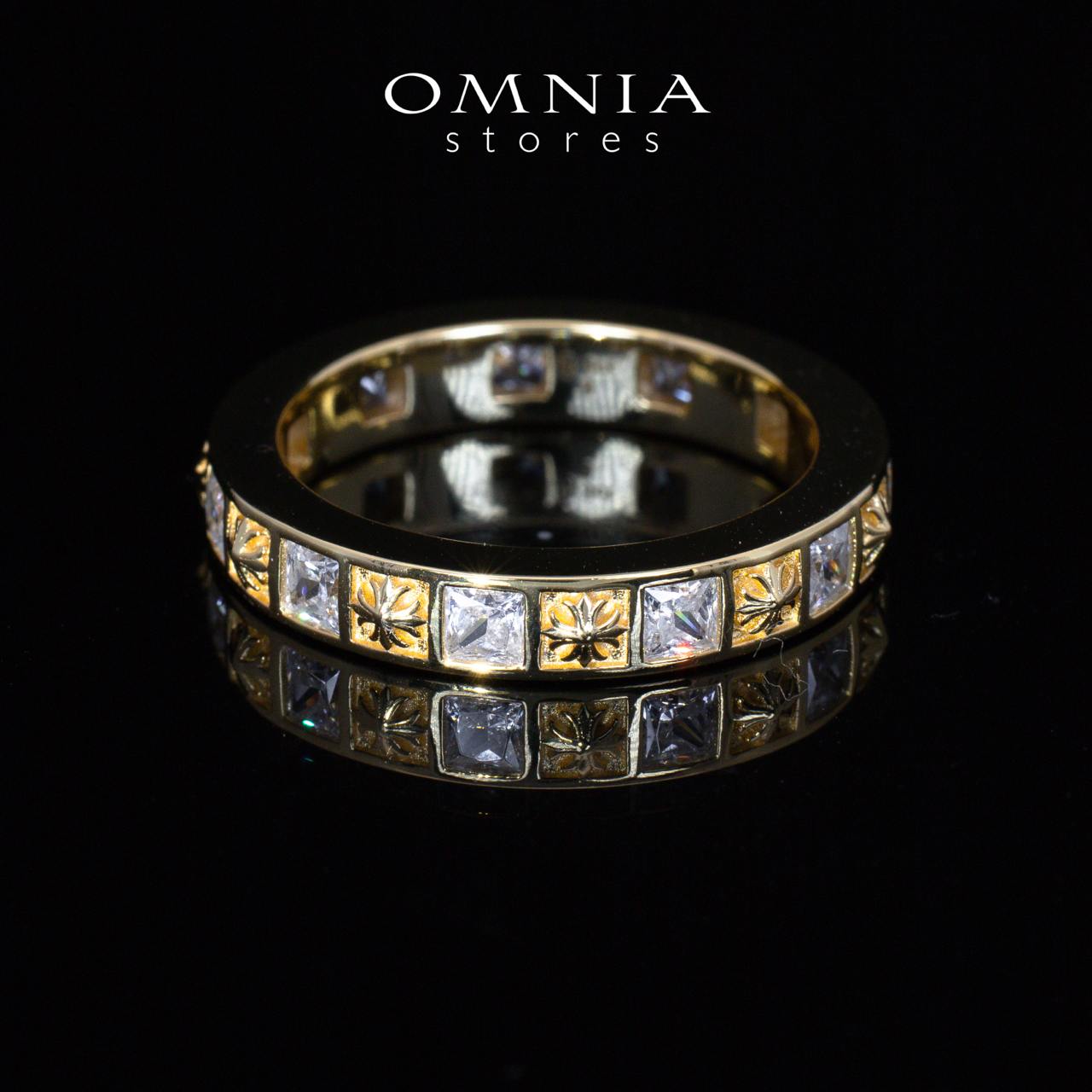 Della Gold Certified Lab Crafted Ring With High Quality 925 Silver - OMNIASTORES KSA