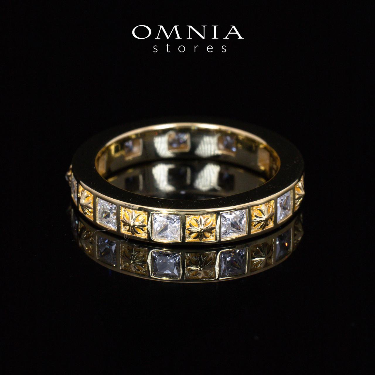 Della Gold Certified Lab Crafted Ring With High Quality 925 Silver - OMNIASTORES KSA