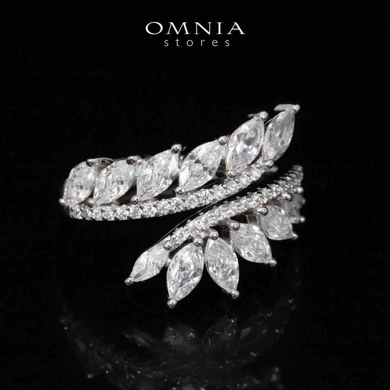 Claire White Bridal Full Set in 925 Silver High Quality Simulated Diamonds - OMNIASTORES KSA