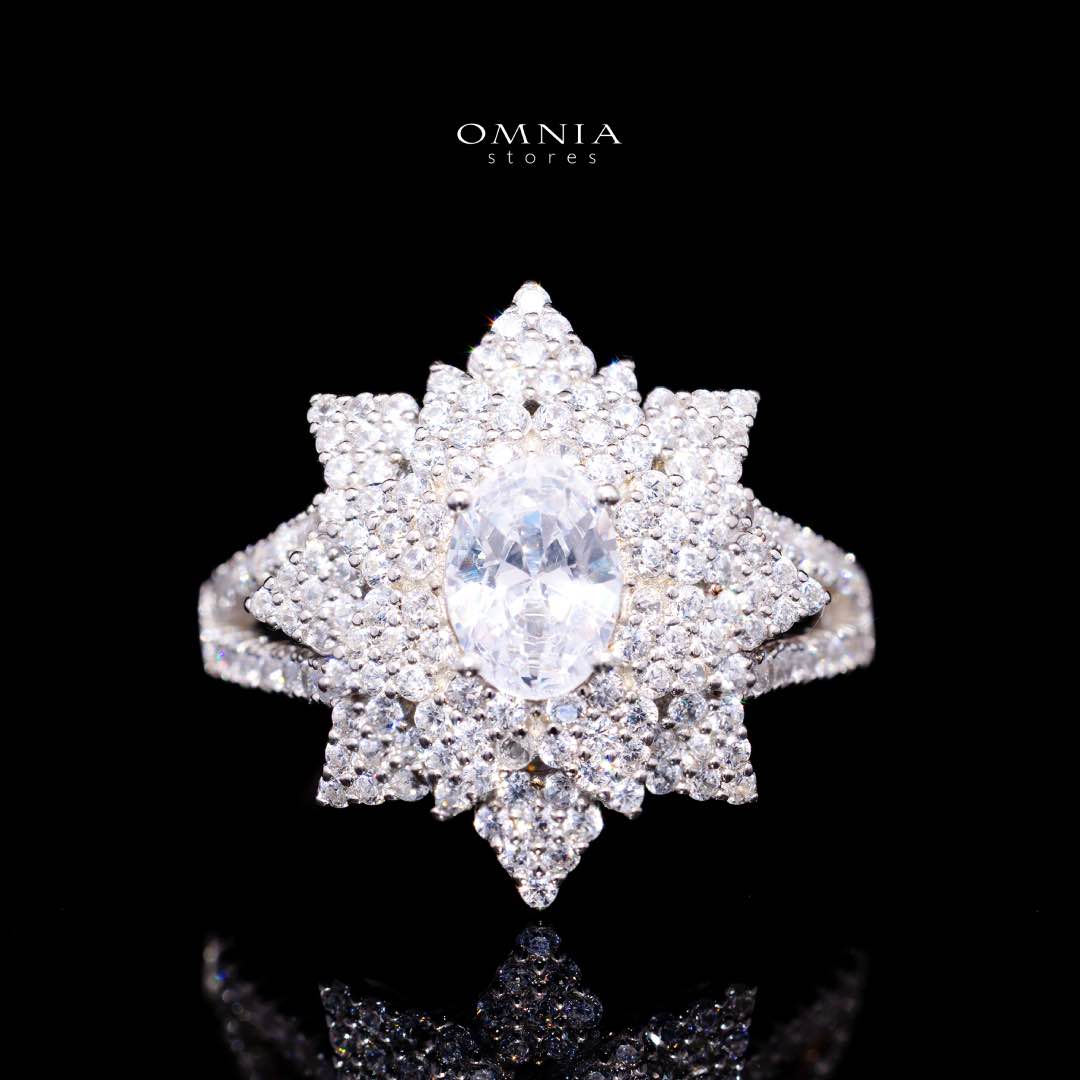 Scarlet White Bridal Full Set in 925 Silver High Quality Simulated Diamonds
