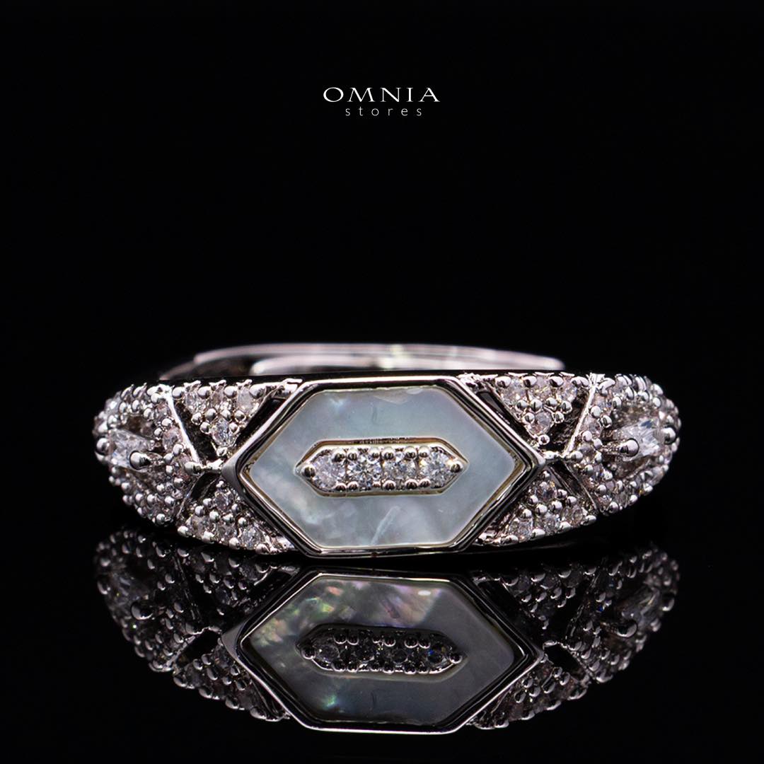 Omnia Raya Bridal Full Set Accessories in High Quality Zircon Stone in Rhodium Plated - OMNIASTORES KSA
