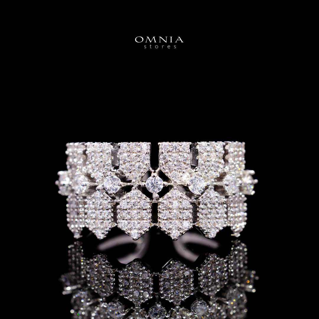 Jessica White Luxury Bridal Full Set in High Quality Rhodium Plated Zircon Stones