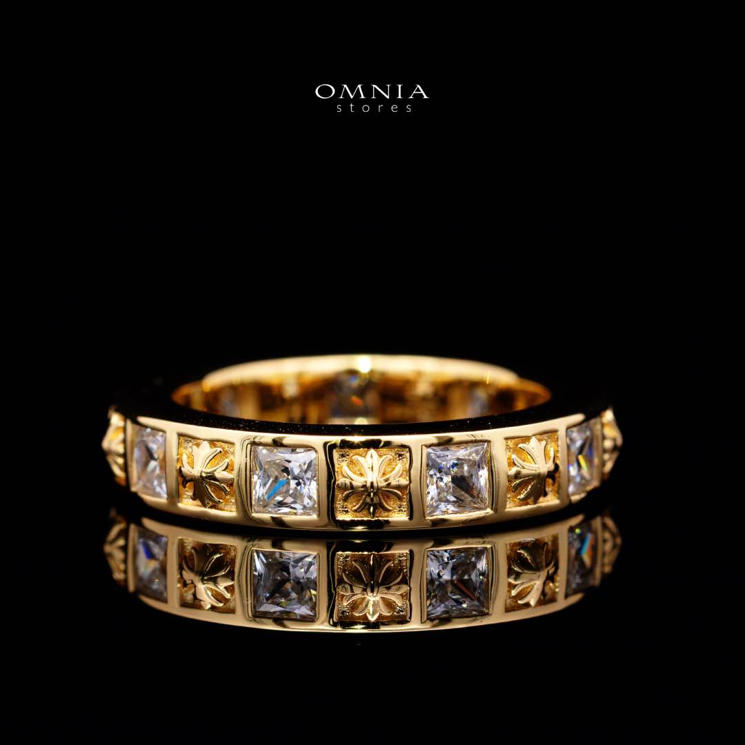 Della Gold Certified Lab Crafted Ring With High Quality 925 Silver - OMNIASTORES KSA