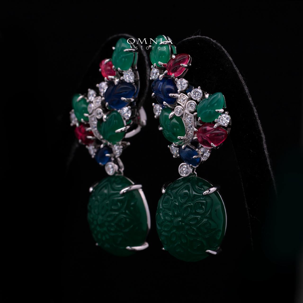 Ximena Multicolor in 925 Sterling Silver with High-Quality Premium Simulated Diamonds - OMNIASTORES KSA