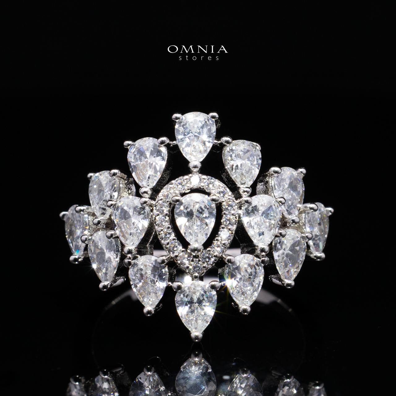 Alexa White Bridal Full Set – Premium Rhodium Plated with High-Quality Zircon Stones