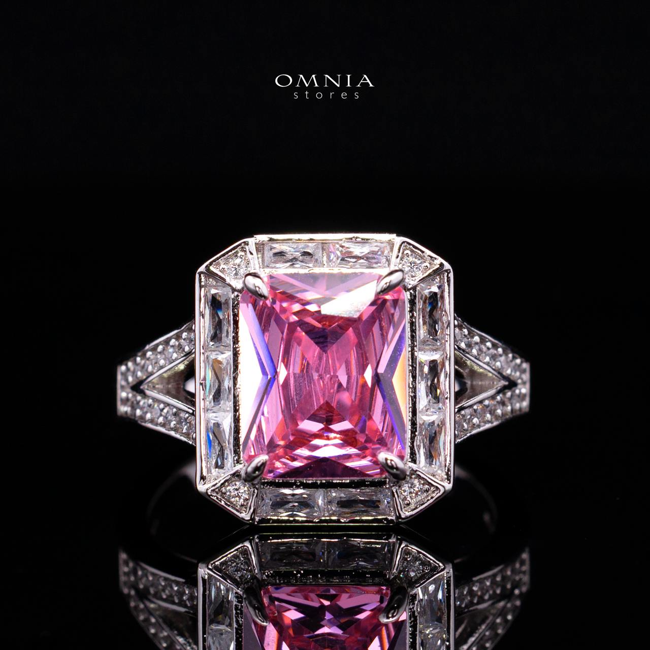 Rahmira Multicolor Luxury Bridal Full Jewelry Set with High-Quality Premium Simulated Diamonds – Rhodium-Plated