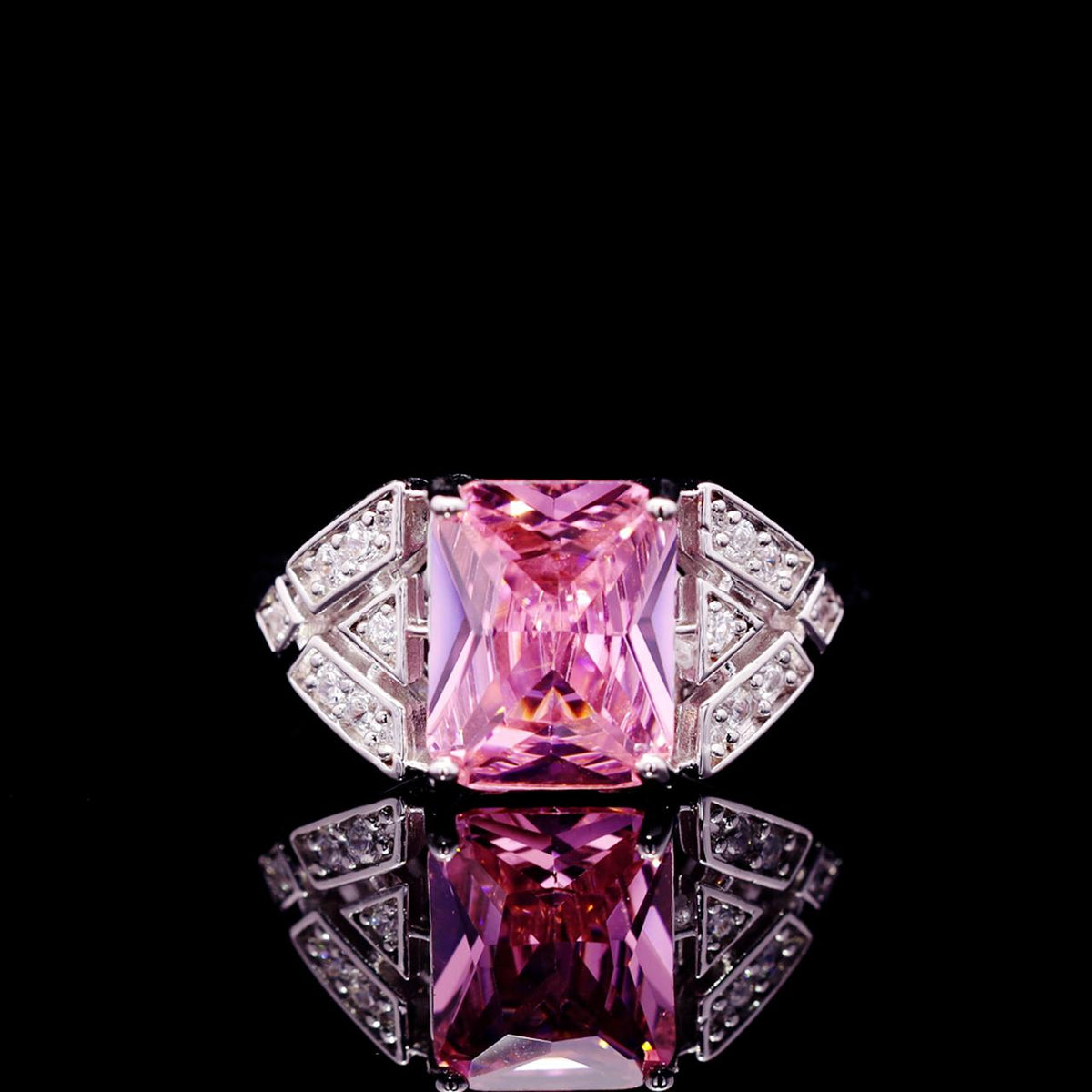 Inara Multicolor Luxury Bridal Full Set with High-Quality Zircon Stones Premium Rhodium Plating