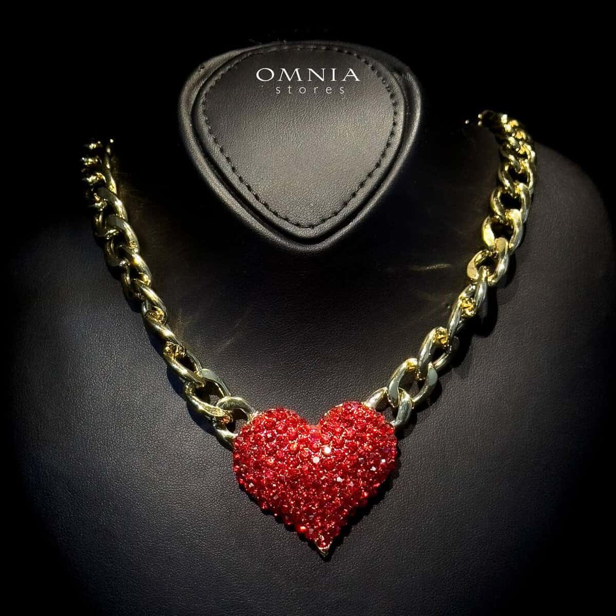 Omnia Marie Necklace High Quality Fashion Accessories with Paper box - OMNIASTORES UAE