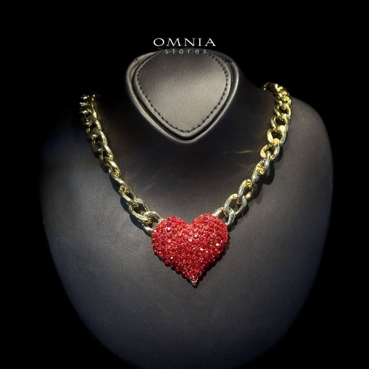 Omnia Marie Necklace High Quality Fashion Accessories with Paper box - OMNIASTORES UAE