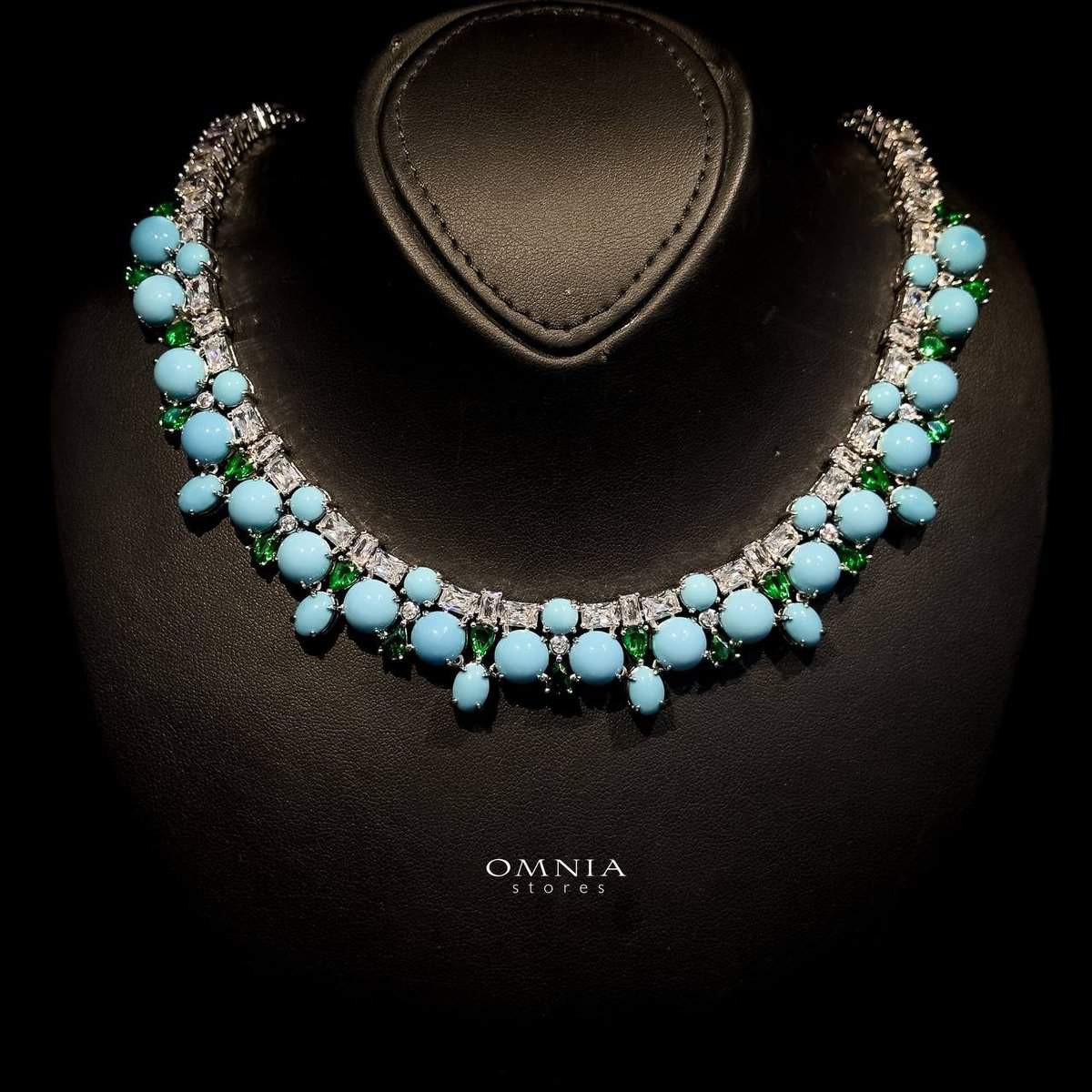 Omnia Rima Bridal Full Set in High Quality Simulated Diamonds - OMNIASTORES UAE