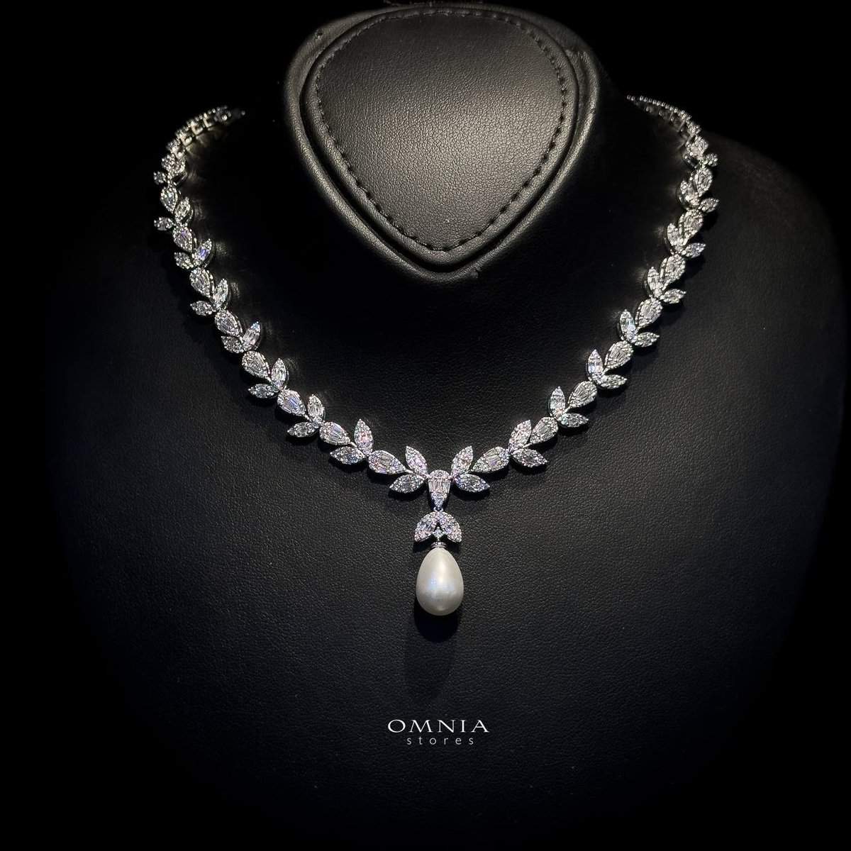 Omnia Samah Bridal Silver Full Set - OMNIASTORES UAE