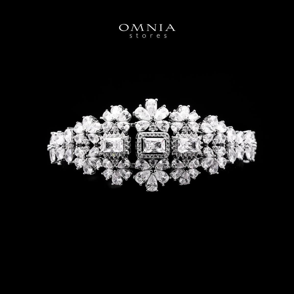 Omnia Avelia White Bridal Choker Full Set - OMNIASTORES UAE