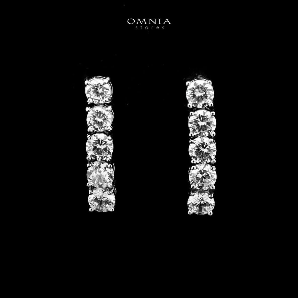 Omnia Hessa White Bridal Full Set in High Quality Simulated Diamonds - OMNIASTORES KSA