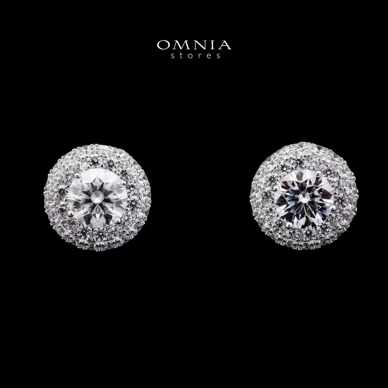 Omnia Noor White Set in 92.5 Silver with High-Quality Iced Cut Stone - OMNIASTORES UAE
