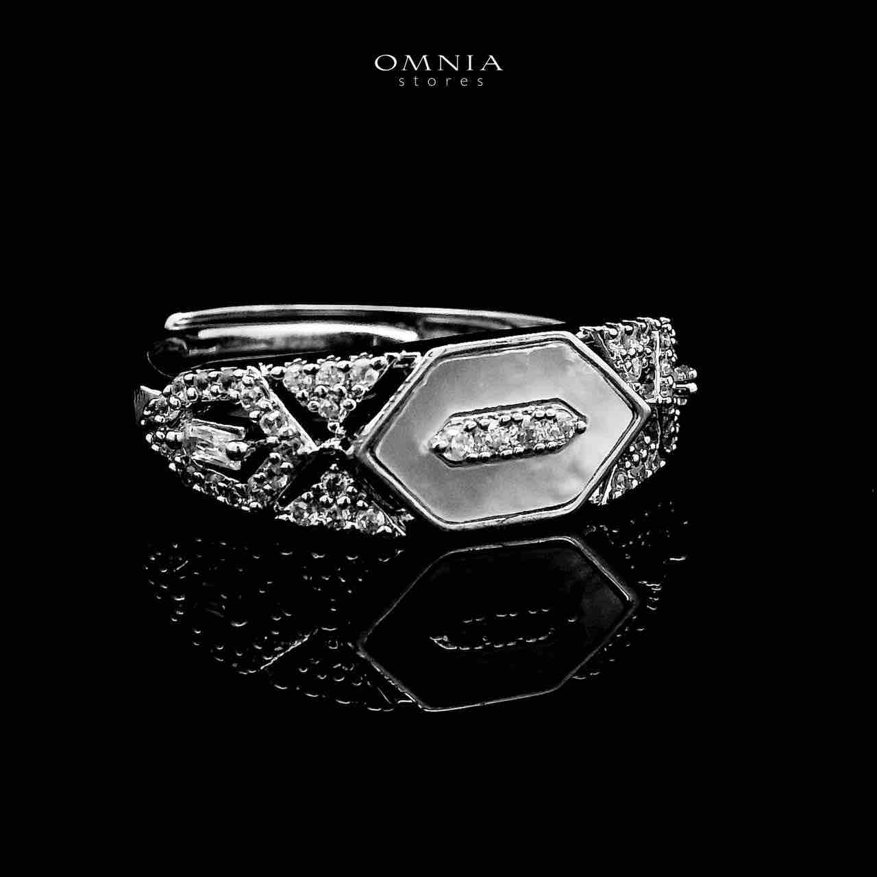 Omnia Raya Bridal Full Set Accessories in High Quality Zircon Stone in Rhodium Plated