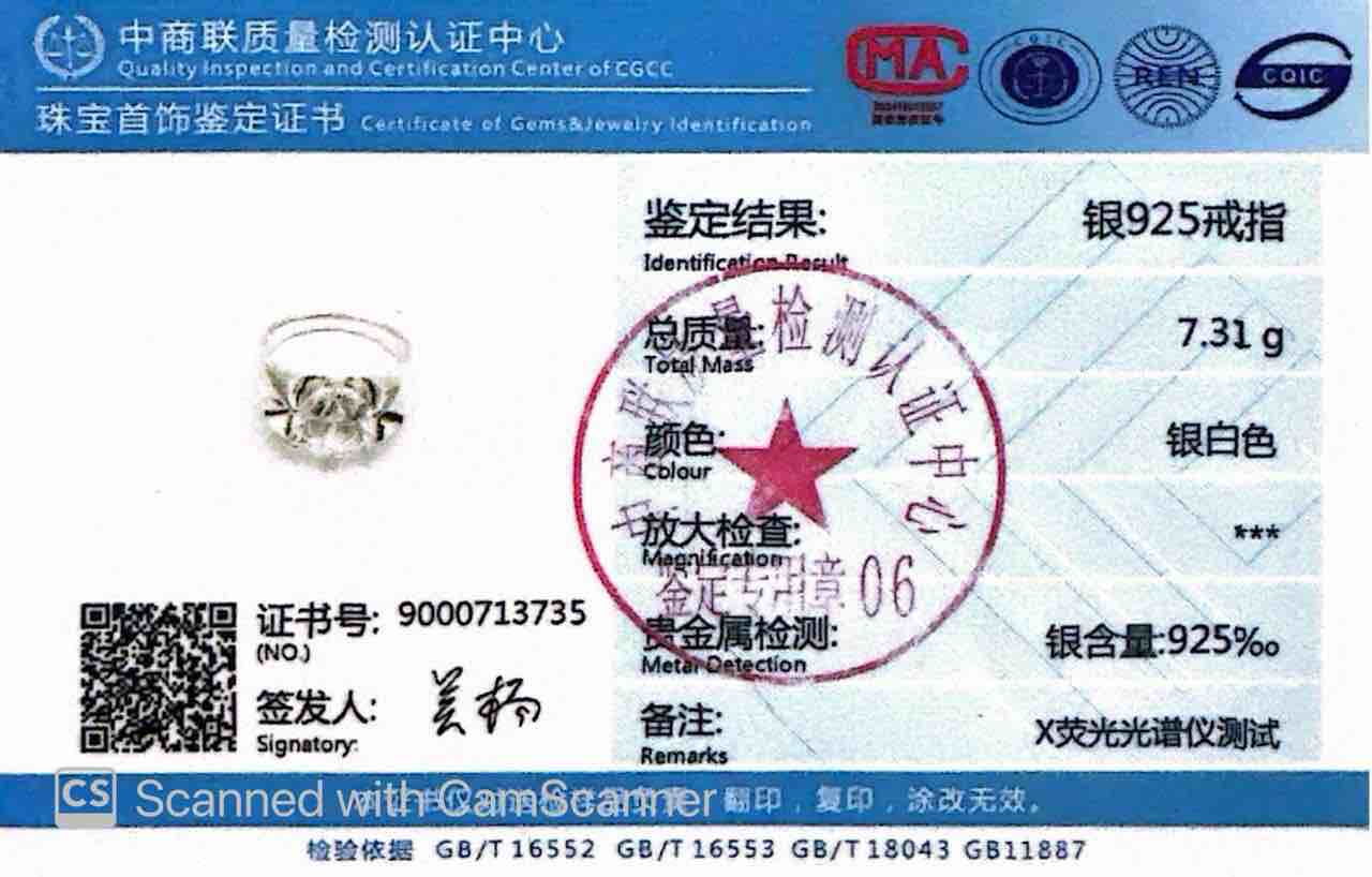 Omnia Maida Silver Ring In 925 Silver High Quality Certified Lab Crafted Stones - OMNIASTORES UAE